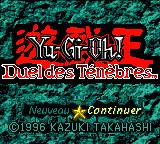 gbc游戏 Yu-Gi-Oh! - Duel des Tenebres