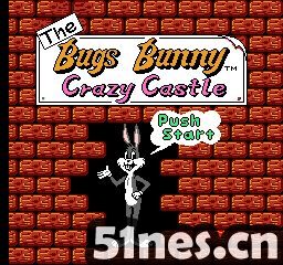 fc/nes游戏 疯狂城堡狂热兔子