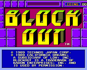 立体方块blockout.zip mame街机游戏roms