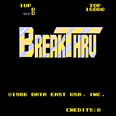 冲破封锁brkthruj.zip mame街机游戏roms