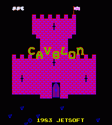 城堡冒险cavelon.zip mame街机游戏roms