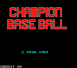 冠军棒球1champbas.zip mame街机游戏roms