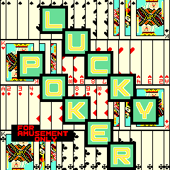 幸运扑克牌 (Cassette)cluckypo.zip mame街机游戏roms