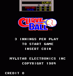 曲线棒球curvebal.zip mame街机游戏roms