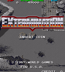灭绝战士extrmatn.zip mame街机游戏roms