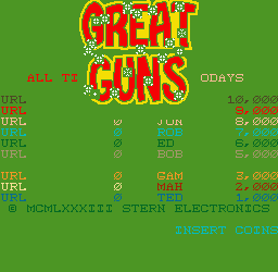 超级神枪greatgun.zip mame街机游戏roms