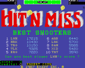 射击游戏hitnmiss.zip mame街机游戏roms