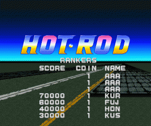 火热高速马力赛车hotrod.zip mame街机游戏roms