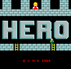 英雄救美hero.zip mame街机游戏roms