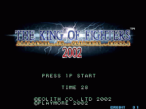 格斗之王 2002'kf2k2mp.zip mame街机游戏roms