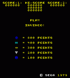 空间射击invinco.zip mame街机游戏roms