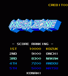 坦克地带 megazonb.zip mame街机游戏roms