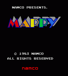 猫捉老鼠 mappyj.zip mame街机游戏roms