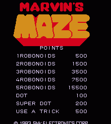 马文的迷宫 marvins.zip mame街机游戏roms