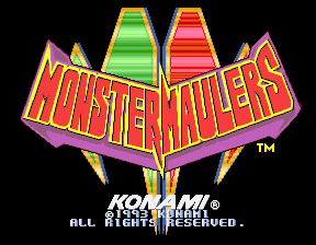 怪兽双人大格斗 mmaulers.zip mame街机游戏roms