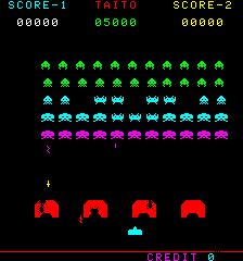 太空侵略者华丽版 moonbase.zip mame街机游戏roms