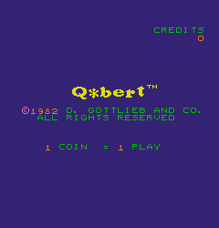 丘伯特的冒险  myqbert.zip mame街机游戏roms