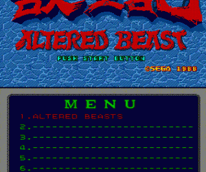 兽王记 (Mega-Tech) mt_beast.zip mame街机游戏roms