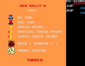 新拉力赛车X  nrallyx.zip mame街机游戏roms