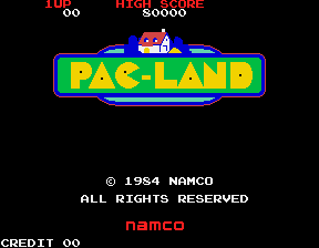 小精灵冒险大陆 pacland2.zip mame街机游戏roms