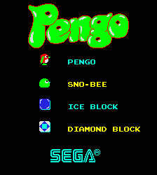 移动迷宫 pengo2u.zip mame街机游戏roms