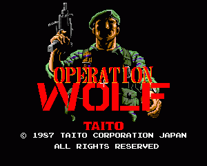 野狼行动一代 opwolf.zip mame街机游戏roms