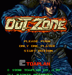 异域战将 outzone.zip mame街机游戏roms