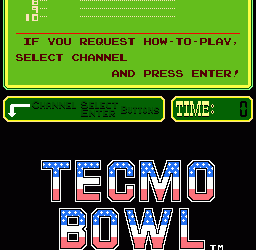 Tecmo橄榄球大赛 (PlayChoice-10) pc_tbowl.zip mame街机游戏roms