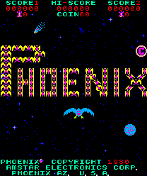 火凤凰战机 phoenix.zip mame街机游戏roms