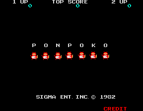 吃水果 ponpoko.zip mame街机游戏roms