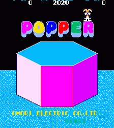 蹦跳青蛙 popper.zip mame街机游戏roms