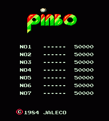 弹珠台 pinbo.zip mame街机游戏roms