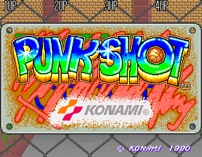 二对二暴力篮球 punkshot.zip mame街机游戏roms