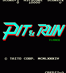 奔跑赛车 pitnrun.zip mame街机游戏roms