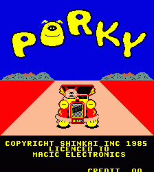 小猪冒险 porky.zip mame街机游戏roms