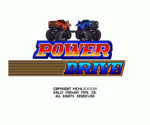 强力卡车 powerdrv.zip mame街机游戏roms