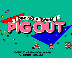 小猪快跑 pigout.zip mame街机游戏roms