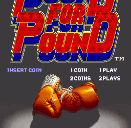 重磅拳击 poundfor.zip mame街机游戏roms