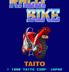 拉力电单车 rallybik.zip mame街机游戏roms