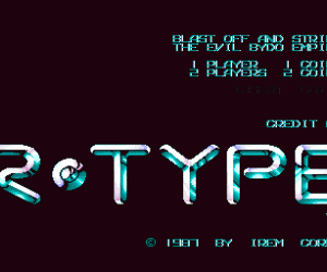 异形战机一代 rtype.zip mame街机游戏roms