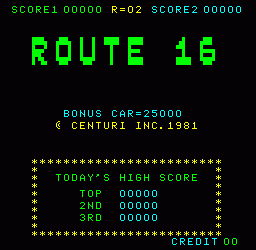 16号路线 route16a.zip mame街机游戏roms