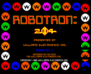 机器人射击 robotron.zip mame街机游戏roms