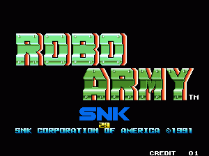 机甲部队 roboarmy.zip mame街机游戏roms