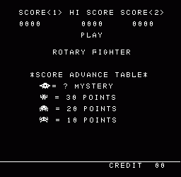 旋转战机 rotaryf.zip mame街机游戏roms