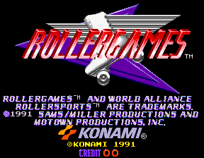 溜冰格斗 rollerg.zip mame街机游戏roms