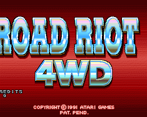 四驱暴乱赛车 roadriot.zip mame街机游戏roms