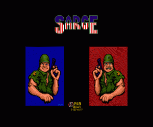 军士长 sarge.zip mame街机游戏roms