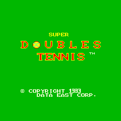 超级双打网球 sdtennis.zip mame街机游戏roms