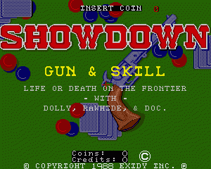 摊牌 showdown.zip mame街机游戏roms