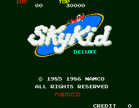 天空小子华丽版 skykiddo.zip mame街机游戏roms